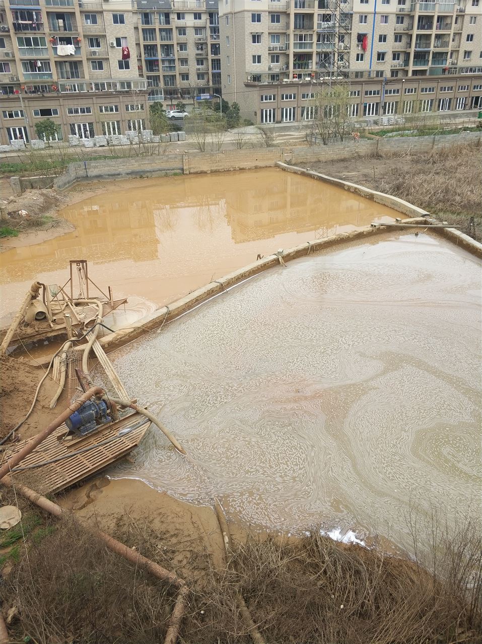 包头沉淀池淤泥清理-厂区废水池淤泥清淤